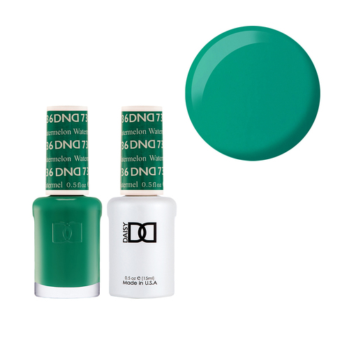 DND 736 Watermelon - Daisy Collection Gel & Lacquer Duo 15ml