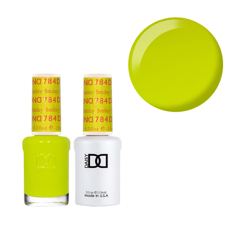 DND 784 Smiley - Daisy Collection Nail Gel & Lacquer Polish Duo 15ml