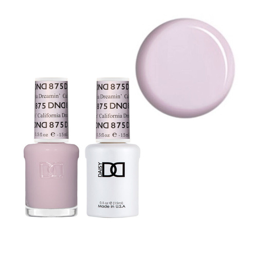 DND 875 California Dreamin - DND Collection Nail Gel & Lacquer Polish Duo 15ml