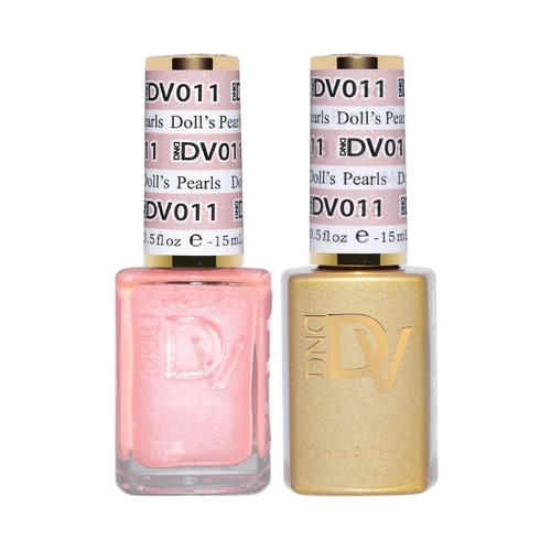 DND DIVA - #011 Doll's Pearls - Gel & Lacquer Duo 15ml