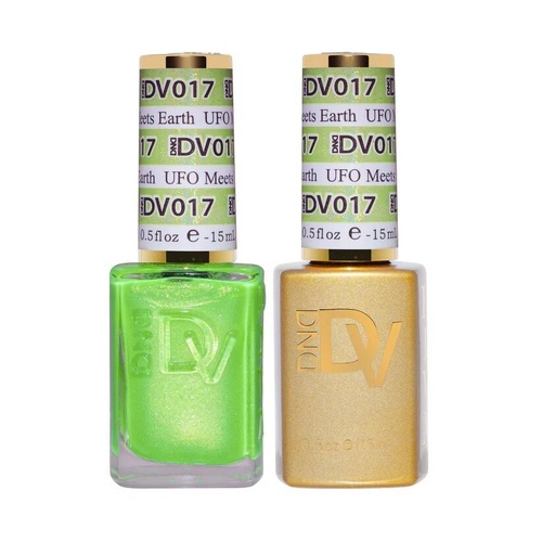 DND DIVA - #017 UFO Meets Earth - Gel & Lacquer Duo 15ml