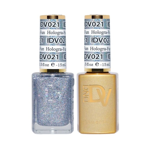 DND DIVA - #021 Hologra-Fun - Gel & Lacquer Duo 15ml