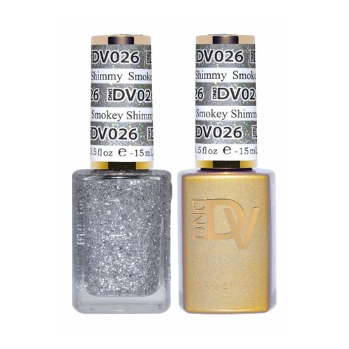 DND DIVA - #026 Smokey Shimmy - Gel & Lacquer Duo 15ml