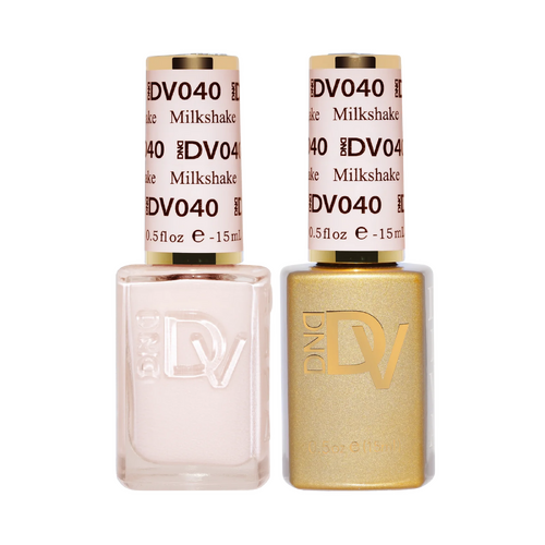 DND DIVA - #040 Milkshake - Gel & Lacquer Duo 15ml