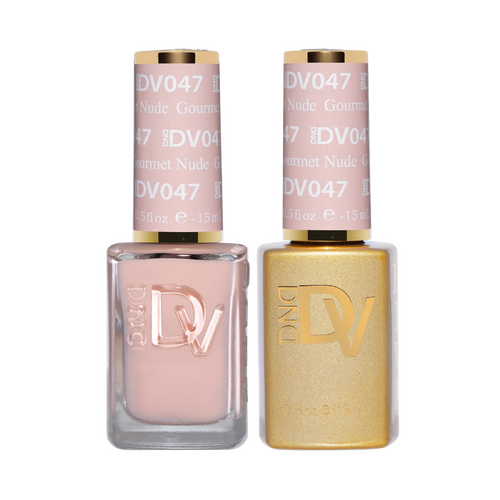 DND DIVA - #047 Gourmet Nude - Gel & Lacquer Duo 15ml