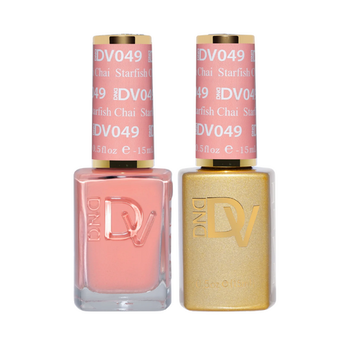 DND DIVA - #049 Starfish Chai - Gel & Lacquer Duo 15ml