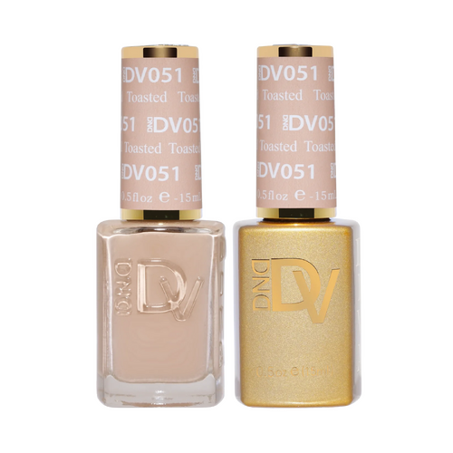 DND DIVA - #051 Toasted - Gel & Lacquer Duo 15ml