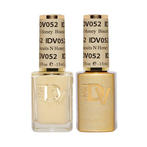 DND DIVA - #052 Biscuits N Honey - Gel & Lacquer Duo 15ml