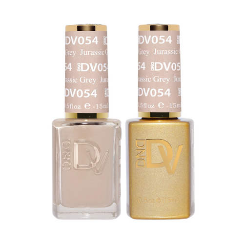 DND DIVA - #054 Jurassic Grey - Gel & Lacquer Duo 15ml