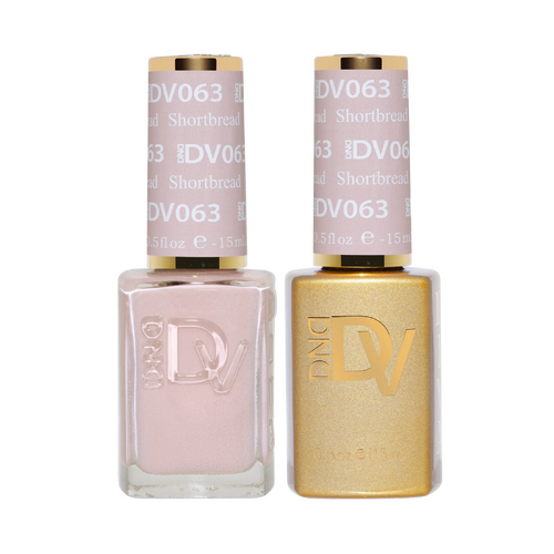 DND DIVA - #063 Shortbread - Gel & Lacquer Duo 15ml