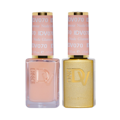 DND DIVA - #070 Nude Glamour - Gel & Lacquer Duo 15ml