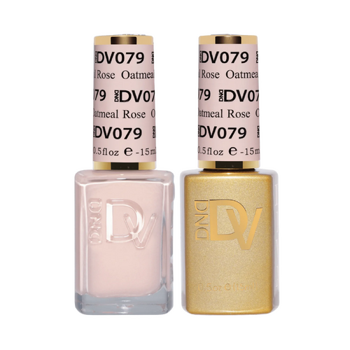 DND DIVA - #079 Oatmeal Rose - Gel & Lacquer Duo 15ml