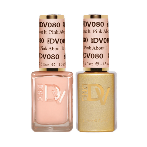 DND DIVA - #080 Pink About It - Gel & Lacquer Duo 15ml