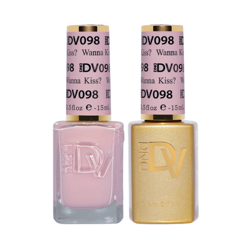 DND DIVA - #098 Wanna Kiss? - Gel & Lacquer Duo 15ml