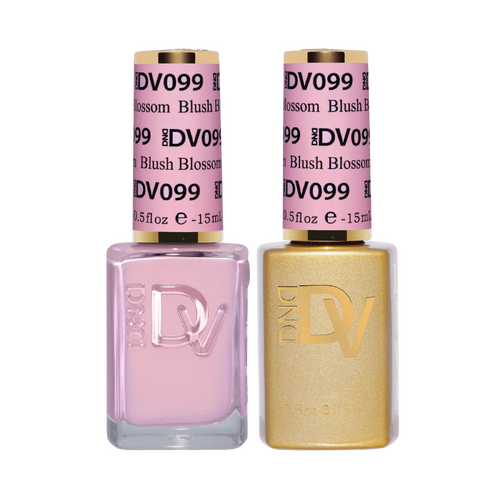 DND DIVA - #099 Blush Blossom - Gel & Lacquer Duo 15ml