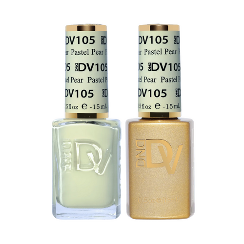 DND DIVA - #105 Pastel Pear - Gel & Lacquer Duo 15ml