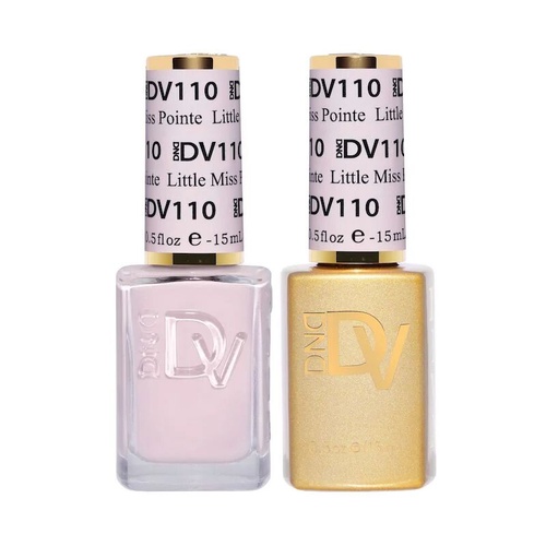 DND DIVA - #110 Little Miss Pointe - Gel & Lacquer Duo 15ml