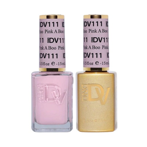 DND DIVA - #111 Pink A Boo - Gel & Lacquer Duo 15ml
