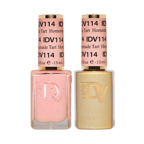 DND DIVA - #114 Homemade Tart - Gel & Lacquer Duo 15ml