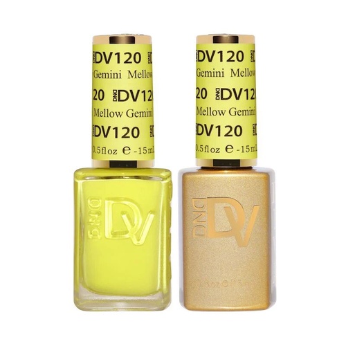 DND DIVA - #120 Mellow Gemini - Gel & Lacquer Duo 15ml
