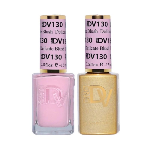 DND DIVA - #130 Delicate Blush - Gel & Lacquer Duo 15ml