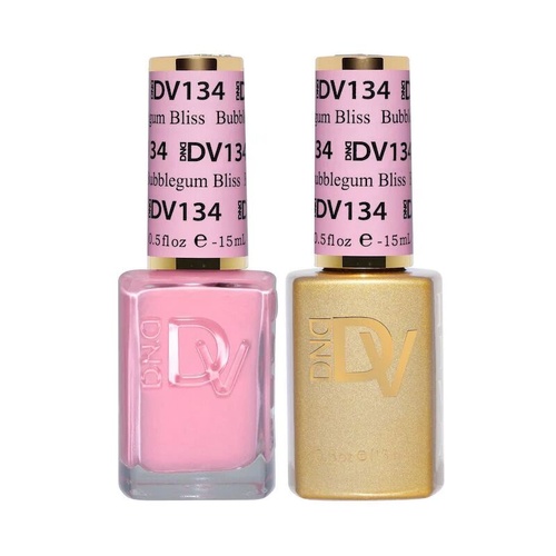 DND DIVA - #134 Bubblegum Bliss - Gel & Lacquer Duo 15ml