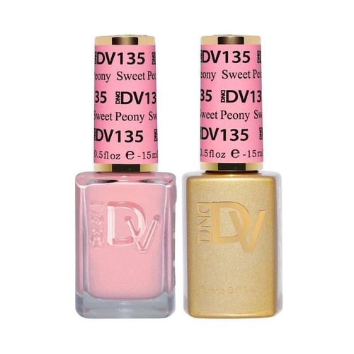 DND DIVA - #135 Sweet Peony - Gel & Lacquer Duo 15ml