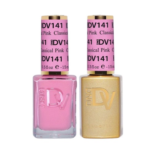 DND DIVA - #141 Classical Pink - Gel & Lacquer Duo 15ml