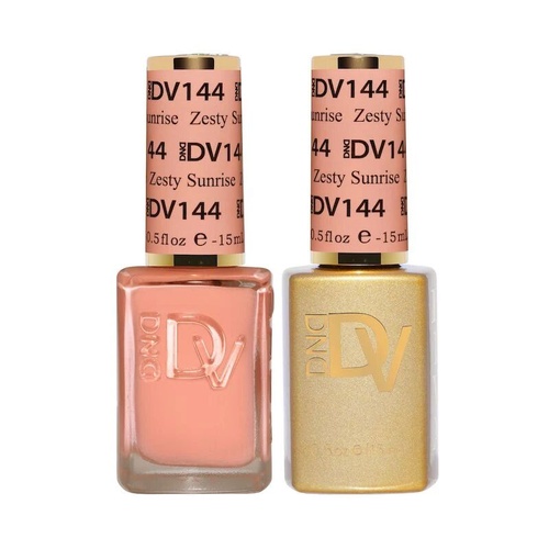 DND DIVA - #144 Zesty Sunshine - Gel & Lacquer Duo 15ml