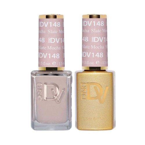 DND DIVA - #148 Slate Mocha - Gel & Lacquer Duo 15ml