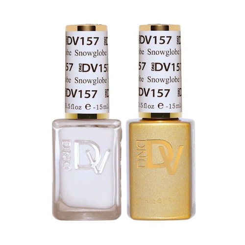 DND DIVA - #157 Snowglobe - Gel & Lacquer Duo 15ml