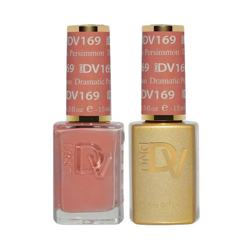 DND DIVA - #169 Dramatic Persimmon - Gel & Lacquer Duo 15ml