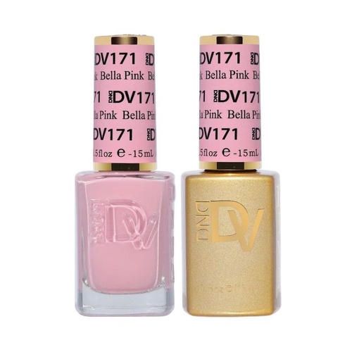 DND DIVA - #171 Bella Pink - Gel & Lacquer Duo 15ml