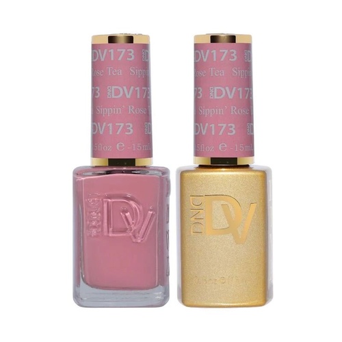 DND DIVA - #173 Sippin Rose Tea - Gel & Lacquer Duo 15ml