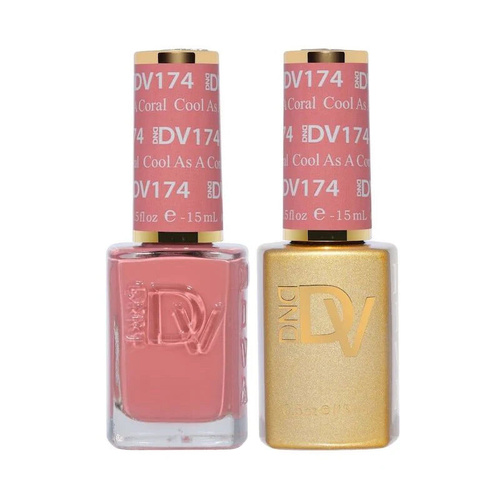 DND DIVA - #174 Cool As A Coral - Gel & Lacquer Duo 15ml