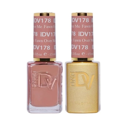 DND DIVA - #178 Fawn Over Me - Gel & Lacquer Duo 15ml