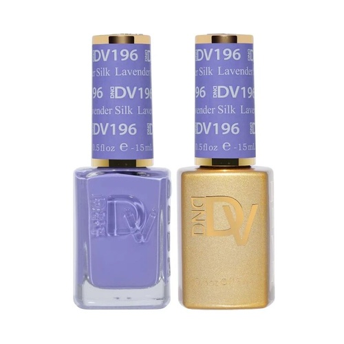 DND DIVA - #196 Lavender Silk - Gel & Lacquer Duo 15ml