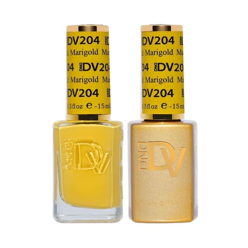 DND DIVA - #204 Marigold - Gel & Lacquer Duo 15ml