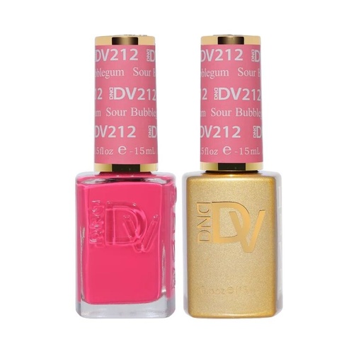 DND DIVA - #212 Sour Bubblegum - Gel & Lacquer Duo 15ml