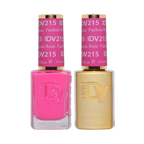 DND DIVA - #215 Fuchsia Rose - Gel & Lacquer Duo 15ml