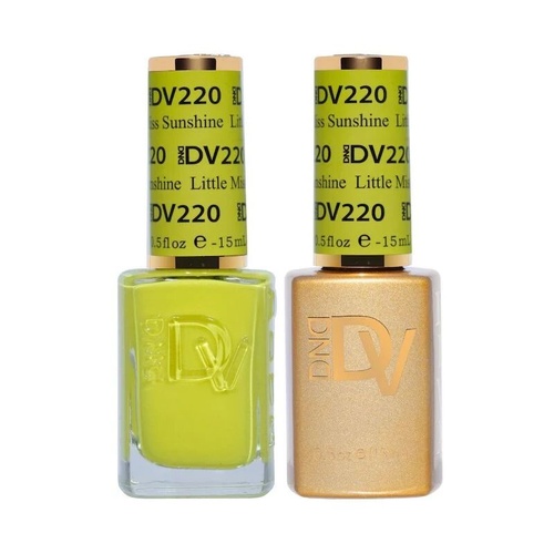 DND DIVA - #220 Little Miss Sunshine - Gel & Lacquer Duo 15ml