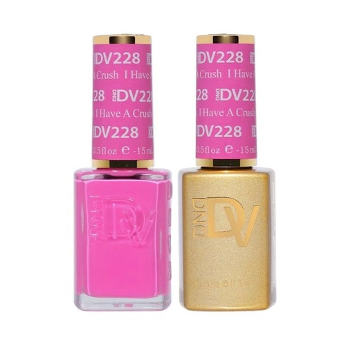DND DIVA - #228 I Have A Crush - Gel & Lacquer Duo 15ml