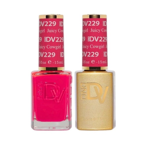 DND DIVA - #229 Juicy Cowgirl - Gel & Lacquer Duo 15ml