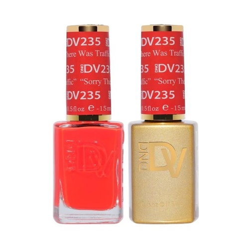 DND DIVA - #235 Sorry There Was Traffic - Gel & Lacquer Duo 15ml
