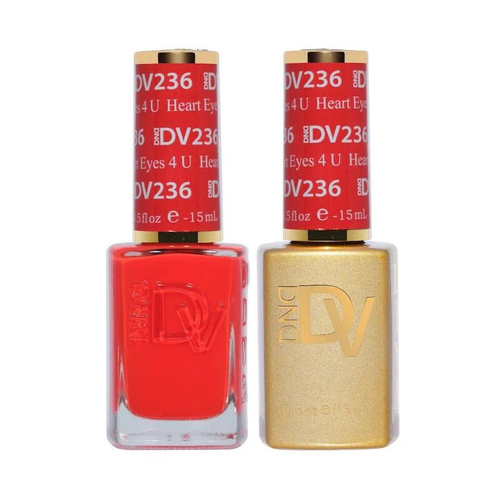 DND DIVA - #236 Heart Eyes 4 U - Gel & Lacquer Duo 15ml