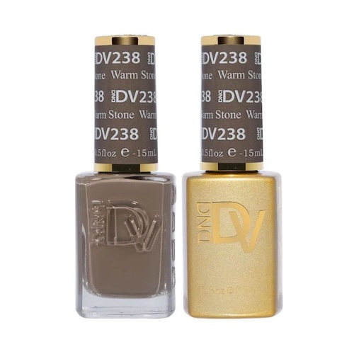 DND DIVA - #238 Warm Stone - Gel & Lacquer Duo 15ml