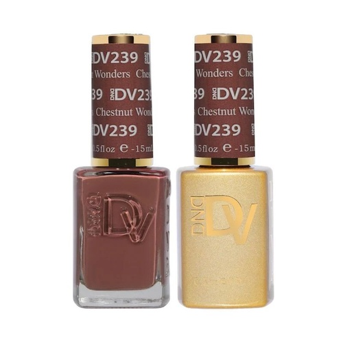 DND DIVA - #239 Chestnut Wonders - Gel & Lacquer Duo 15ml