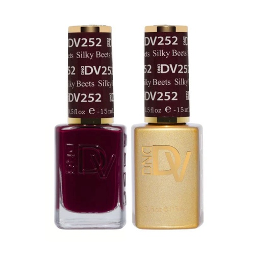 DND DIVA - #252 Silky Beets - Gel & Lacquer Duo 15ml