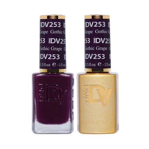 DND DIVA - #253 Gothic Grape - Gel & Lacquer Duo 15ml