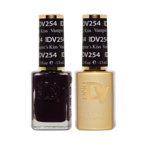 DND DIVA - #254 Vampires Kiss - Gel & Lacquer Duo 15ml